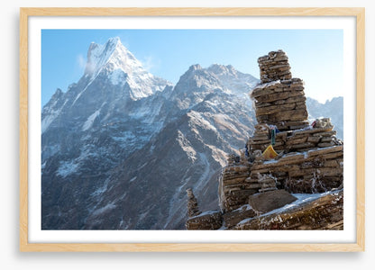 Alongside Machapuchare