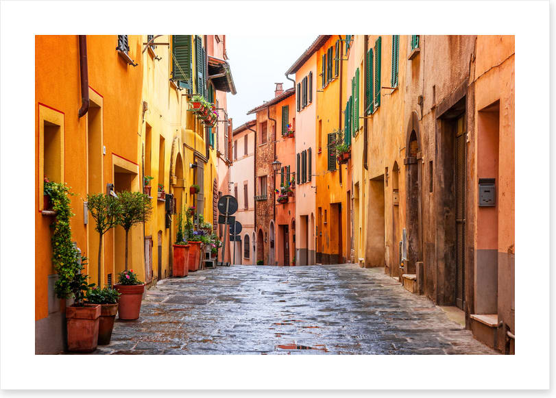 Montepulciano main street