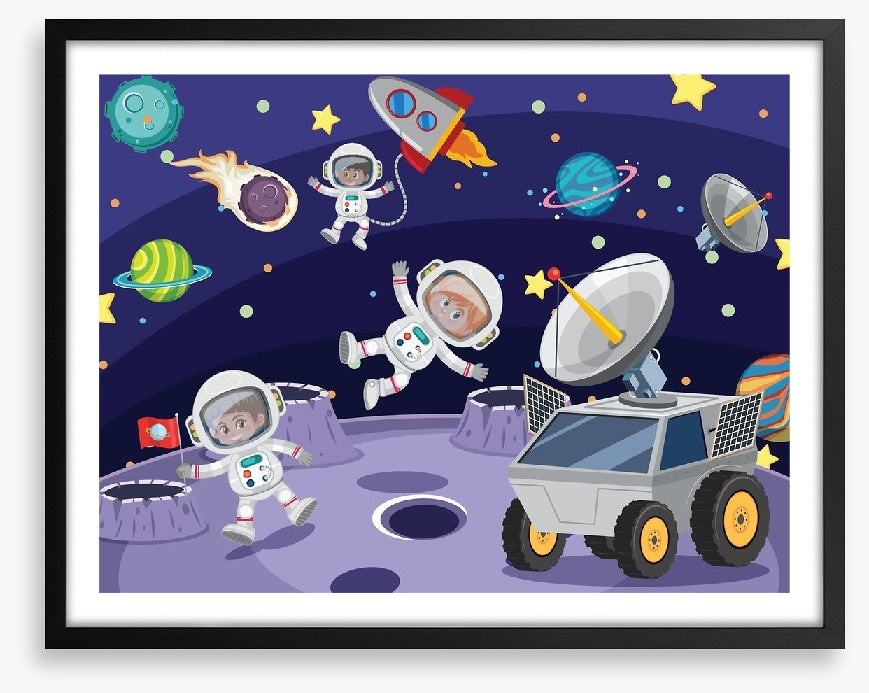 Moon landing mayhem
