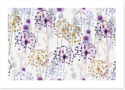Wild dandelions