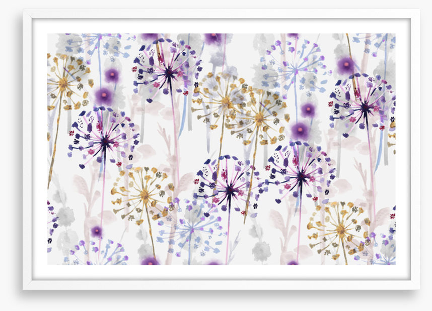 Wild dandelions