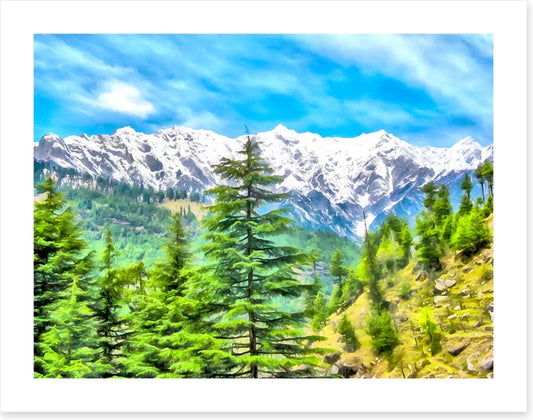 Mountainside pine