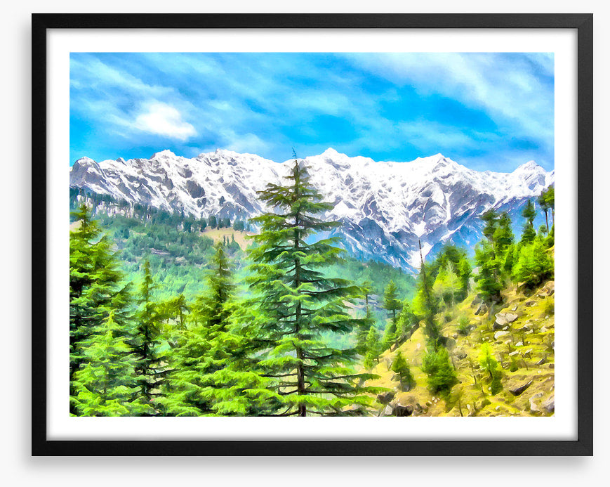 Mountainside pine