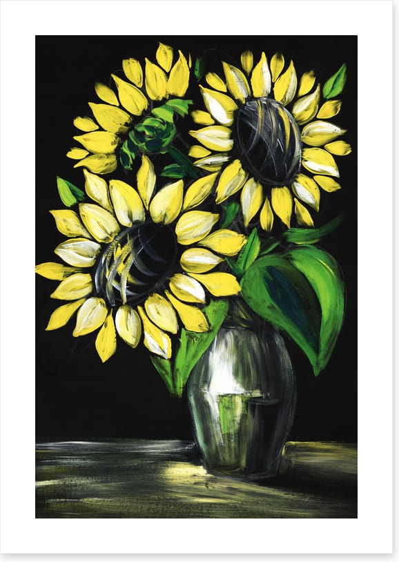 Sunflower shadows