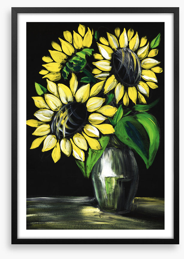 Sunflower shadows