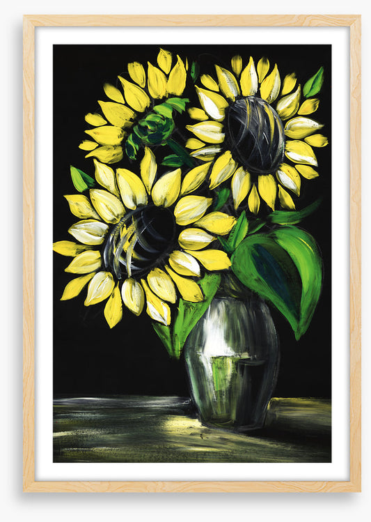 Sunflower shadows
