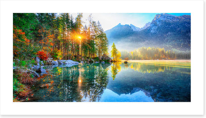 Hintersee sunburst