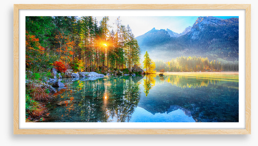 Hintersee sunburst