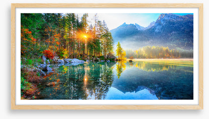 Hintersee sunburst
