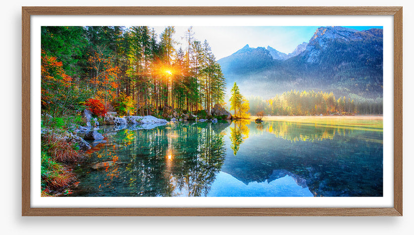 Hintersee sunburst