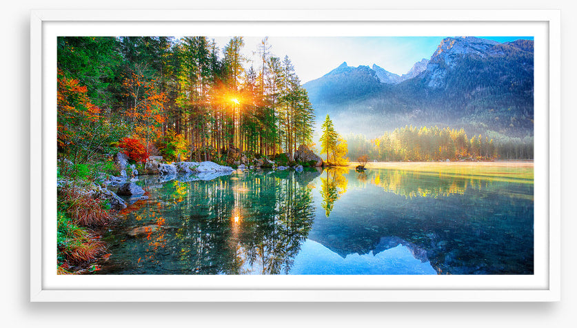 Hintersee sunburst
