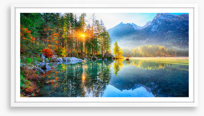 Hintersee sunburst