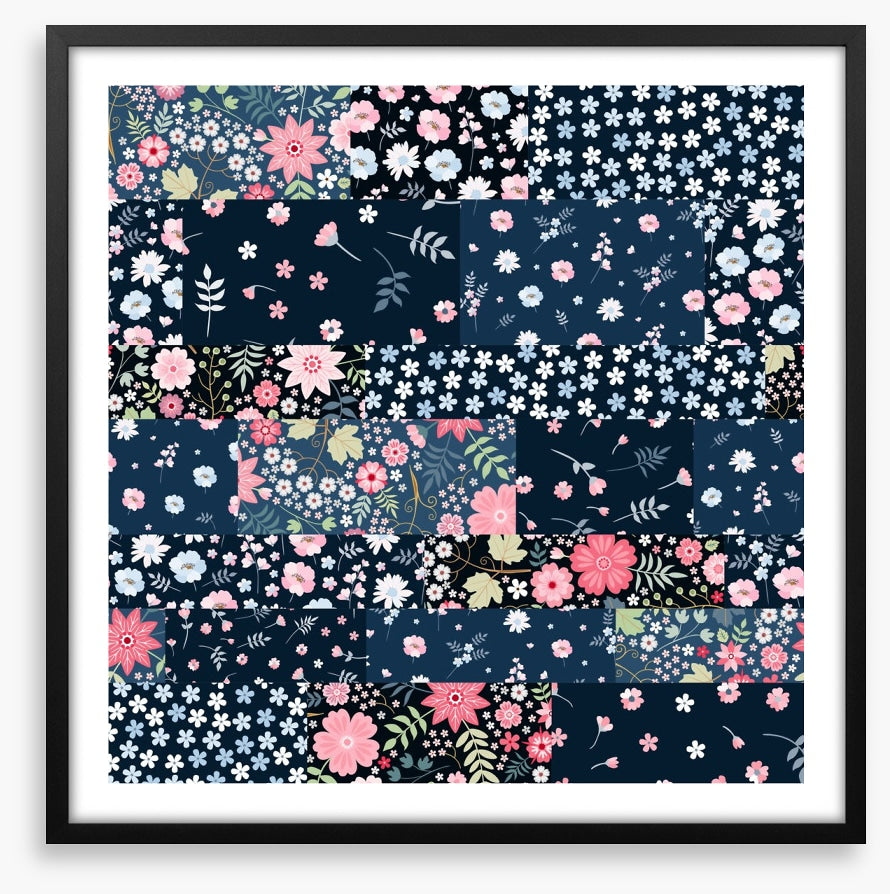 Ditsy nights patchwork