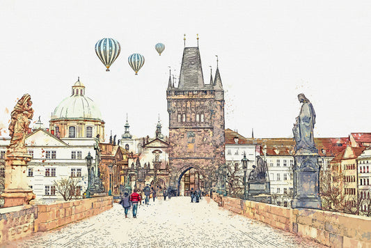 On the Charles Bridge