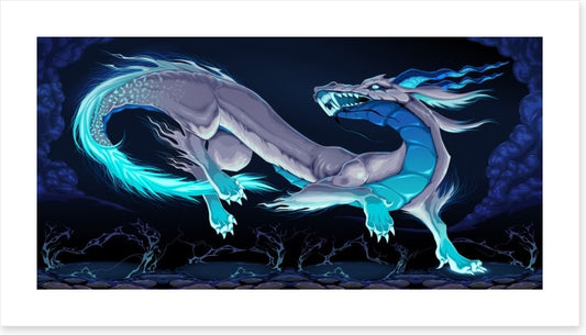 Burning blue