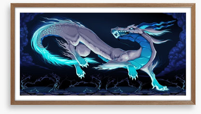Burning blue