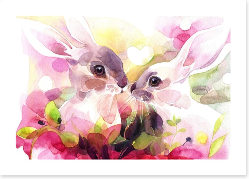 Bunnies in the blossom