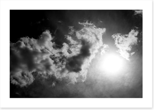 Sunny sky shadows