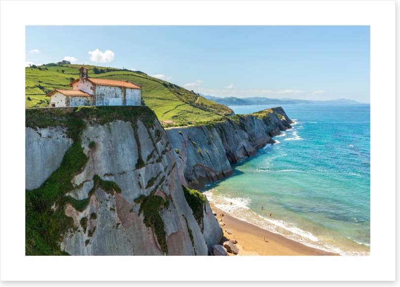 On the Zumaia cliff