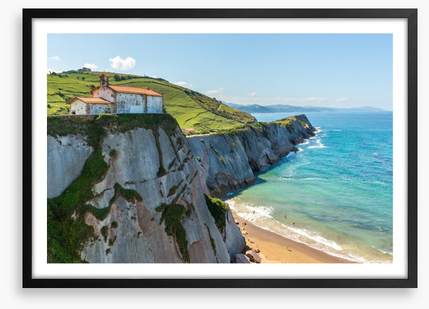 On the Zumaia cliff