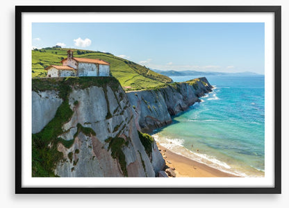 On the Zumaia cliff