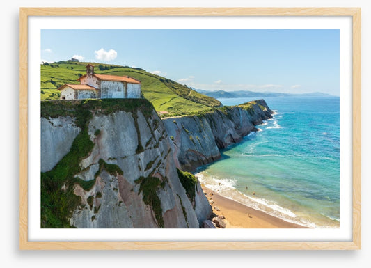 On the Zumaia cliff