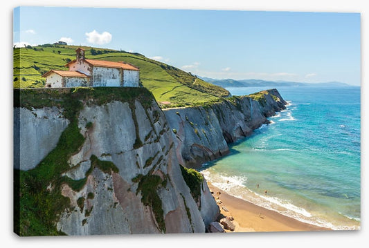 On the Zumaia cliff