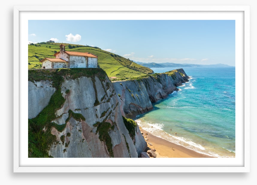 On the Zumaia cliff