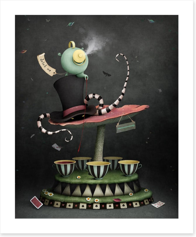 Tea cup carousel