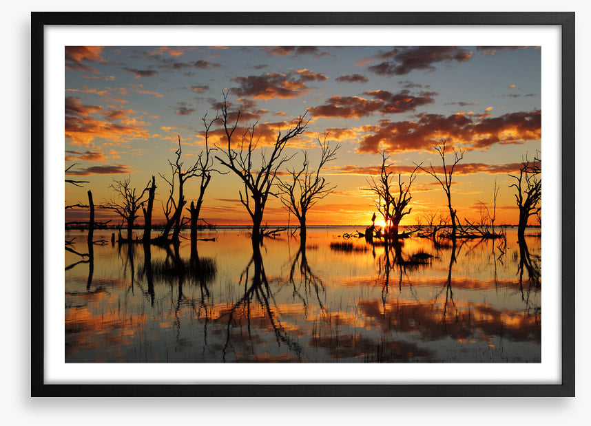 Lake Menindee mirror