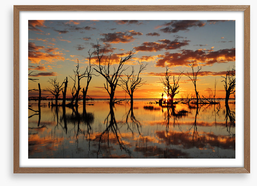 Lake Menindee mirror