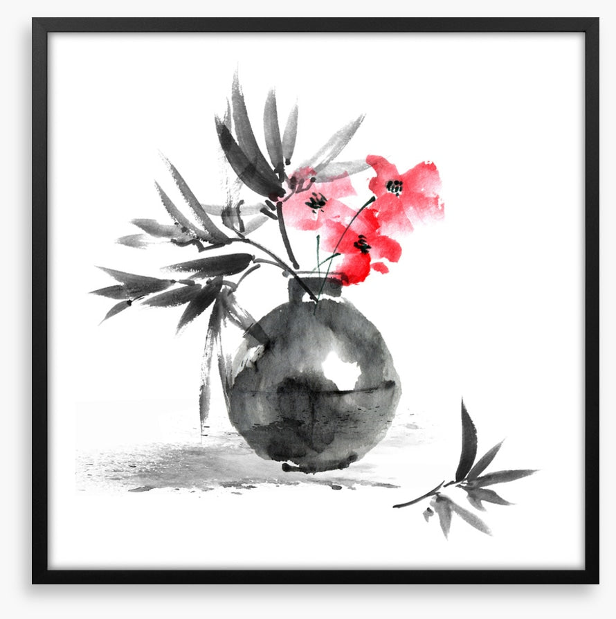 Red ink blossom