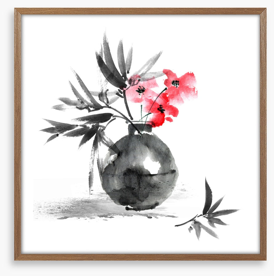 Red ink blossom
