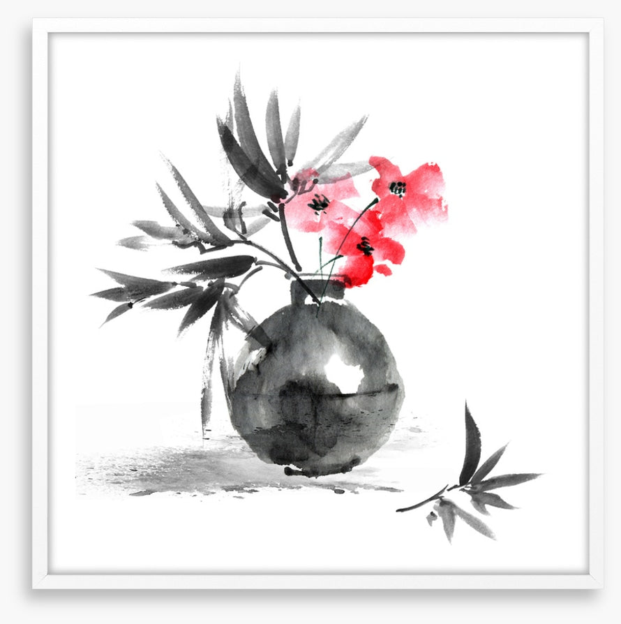Red ink blossom