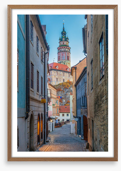 Cesky Krumlov alley