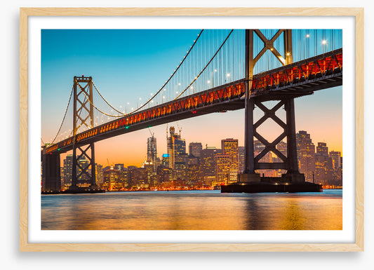 Bay Bridge sunset