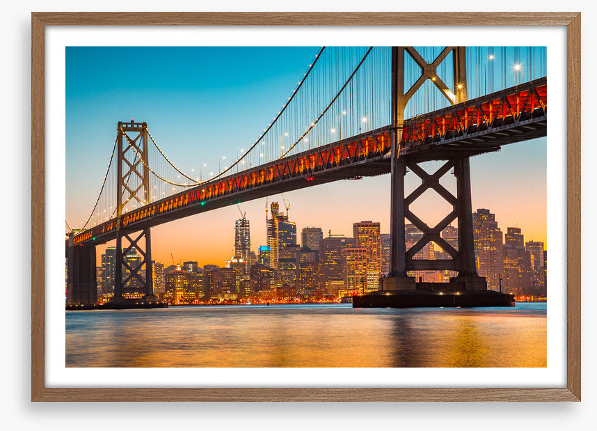 Bay Bridge sunset