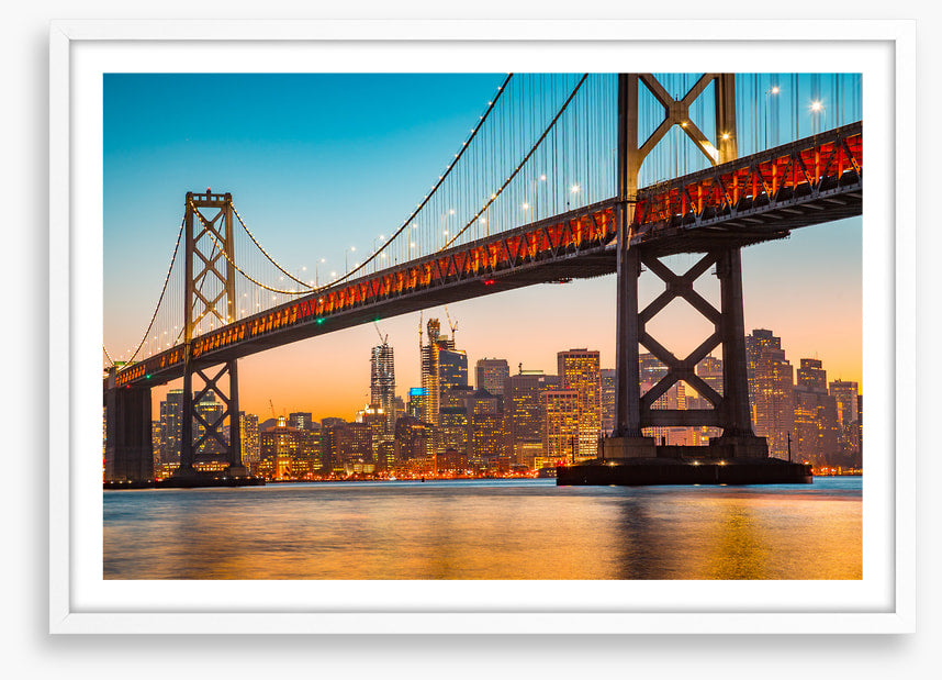 Bay Bridge sunset
