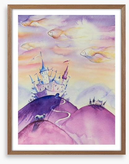 Under a fishy sky
