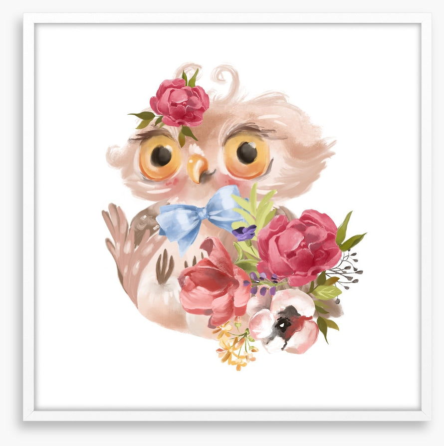 Flower owl fall 1