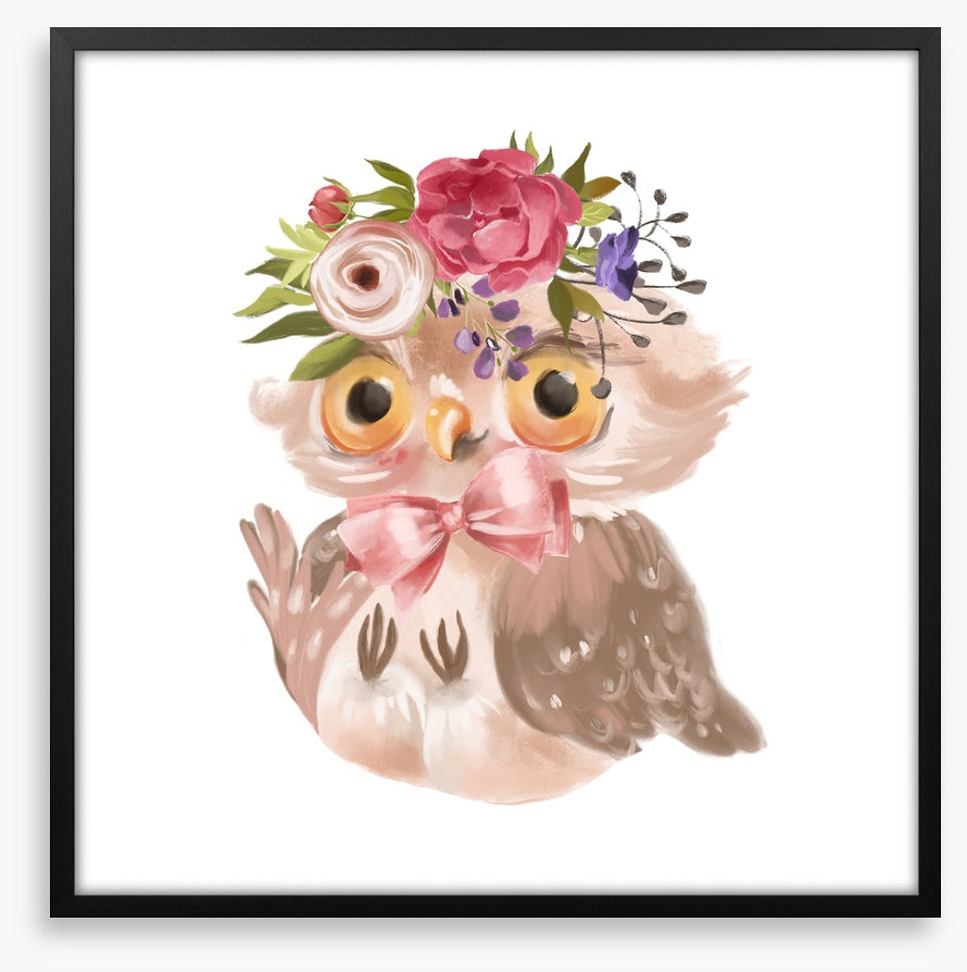 Flower owl fall 2