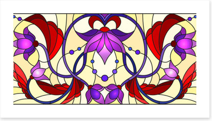 Royal flora window