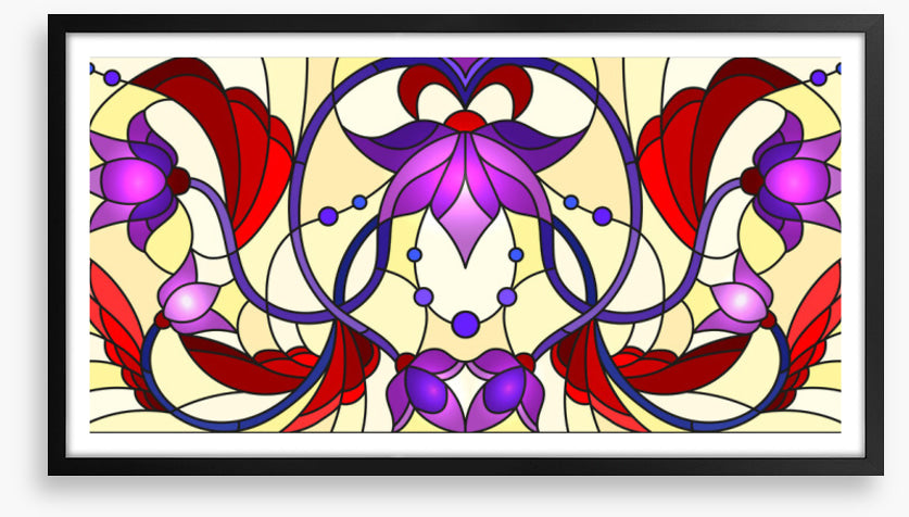 Royal flora window