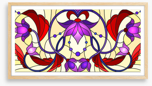 Royal flora window