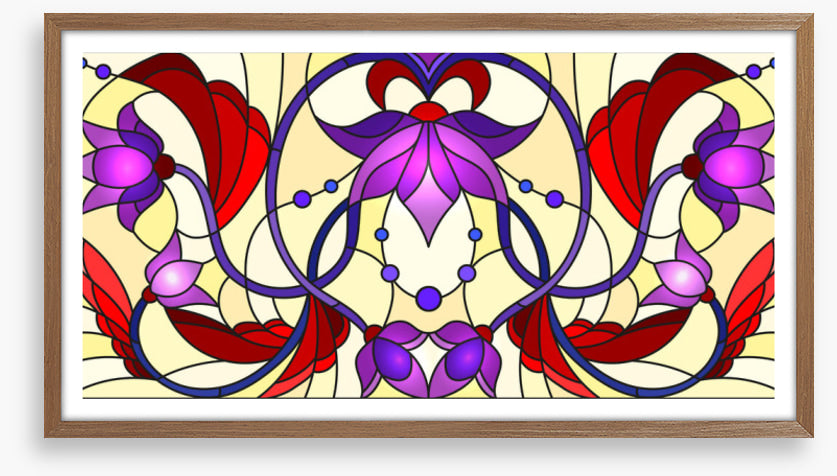 Royal flora window
