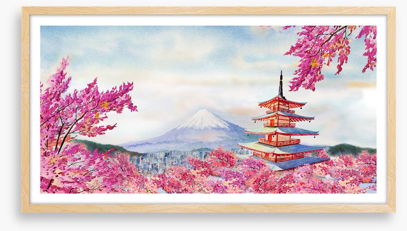 Fuji blossom pagoda