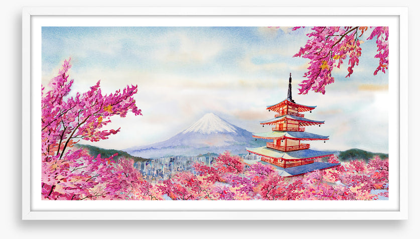 Fuji blossom pagoda