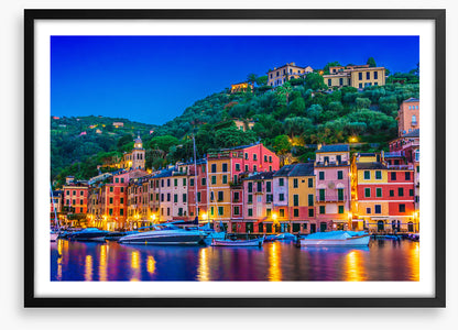 Liguria harbour lights