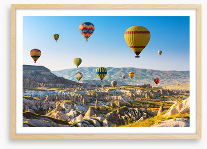 Cruising over Cappadocia
