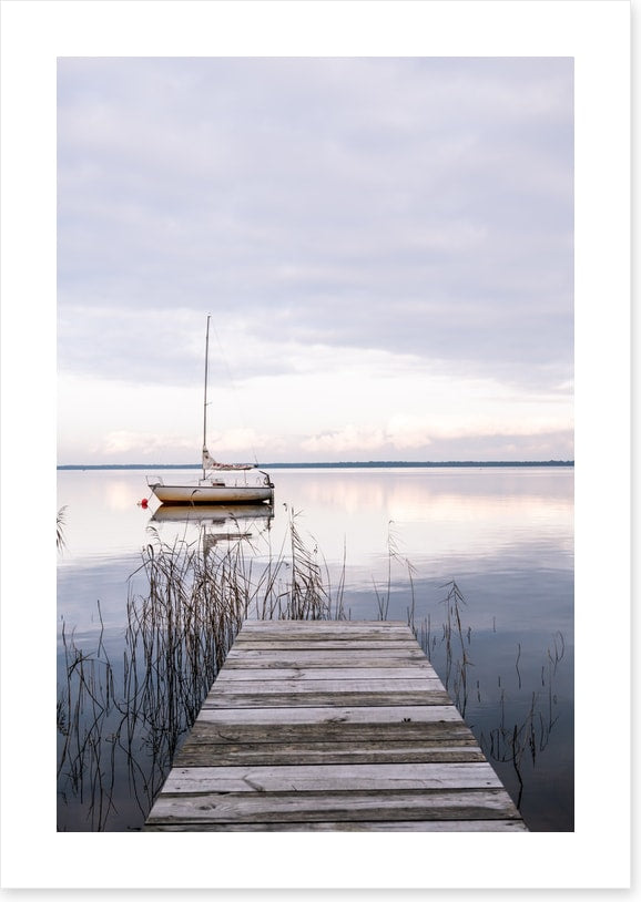 Moored by the dock